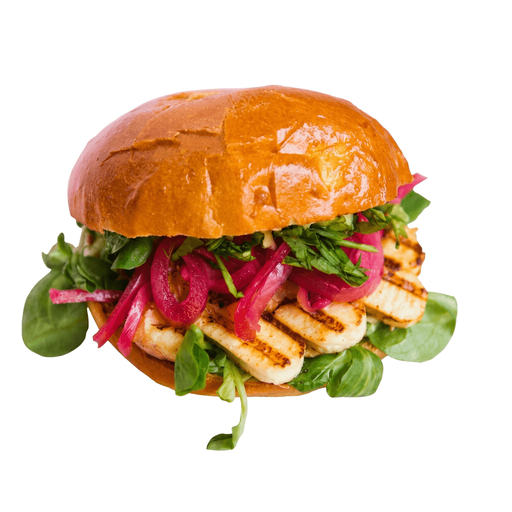 Baryl Burger m. halloumi